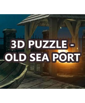 3D PUZZLE - Old Sea Port  Steam Key GLOBAL